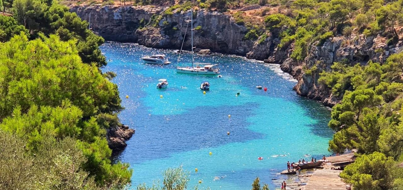 * Casa Del Diamante - Meer- Und Buchtblick Villa * Cala Pi  Exterior photo